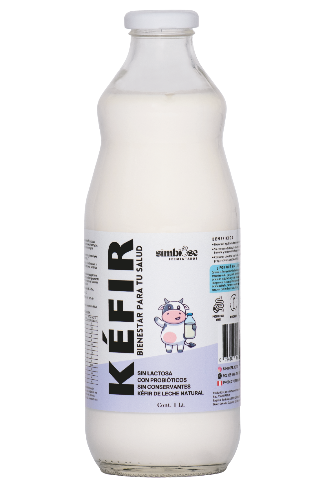 Kéfir de leche de vaca X1L