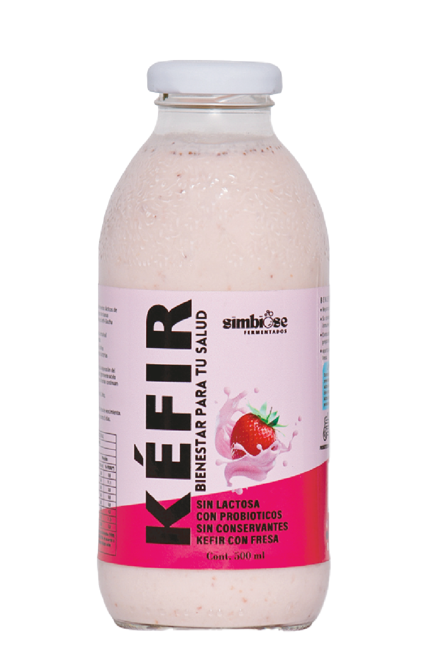 Kéfir de fresa X500ML