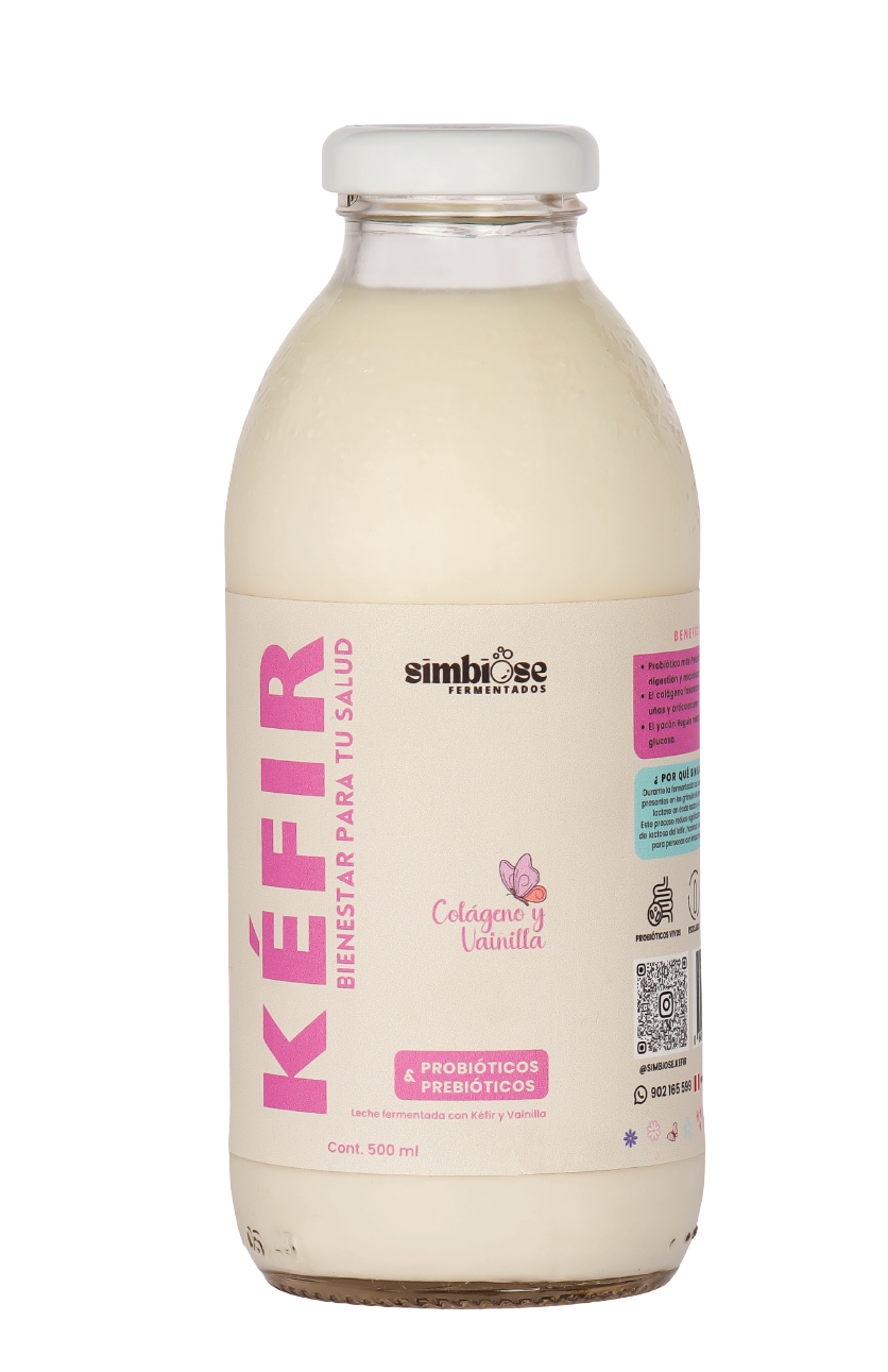 Kéfir de colageno y vainilla X500ML