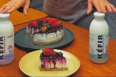 Cheesecake de Kéfir
